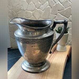 T & T | Vintage Silver Plate Pitcher